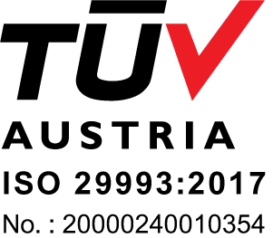 TÜV Austria ISO 29993:2017